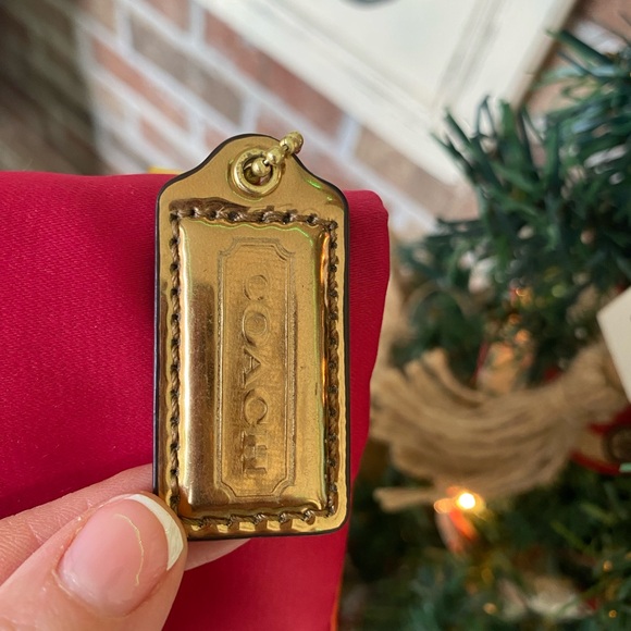 Coach Amanda SatinFold-Over Flap Clutch Shoulder Bag Handbag 12926 RARE - Picture 3 of 13